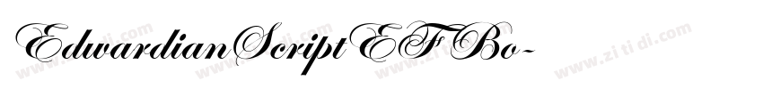 EdwardianScriptEF Bo字体转换 EdwardianScriptEF Bo字体转换